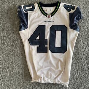 Authentic Reebok Game Issue Jersey 2010 NFL Seattle Seahawks Phillip Adams 42